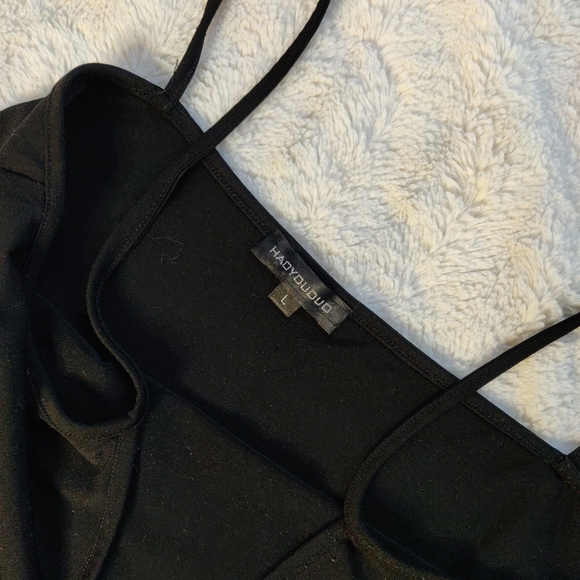 Hadyduduo Black Cami Mini Dress - Picture 3 of 3